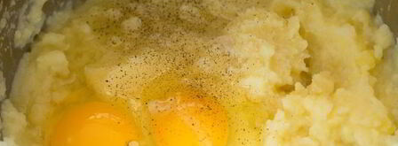 блины из картофельного пюре. Шаг 6