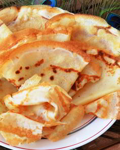 Блины Карнавал на кокосовом молоке