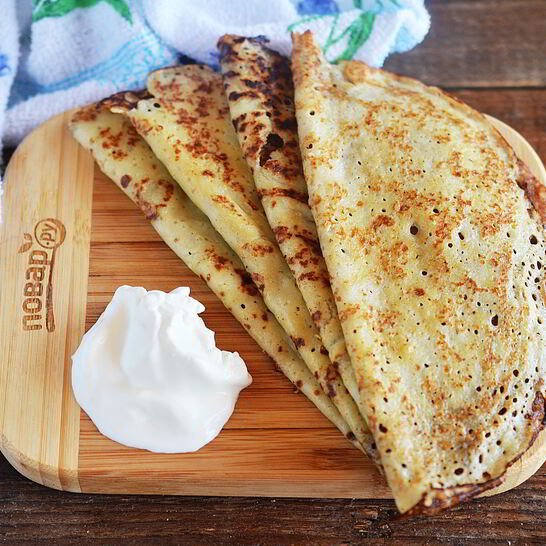 Рецепт блины манные