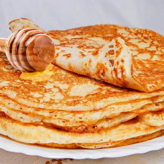 Рецепт блины на кислом молоке пышные