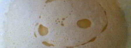 блины на кислом молоке с дрожжами. Шаг 7