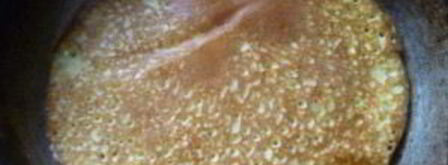 блины на кислом молоке с дрожжами. Шаг 8