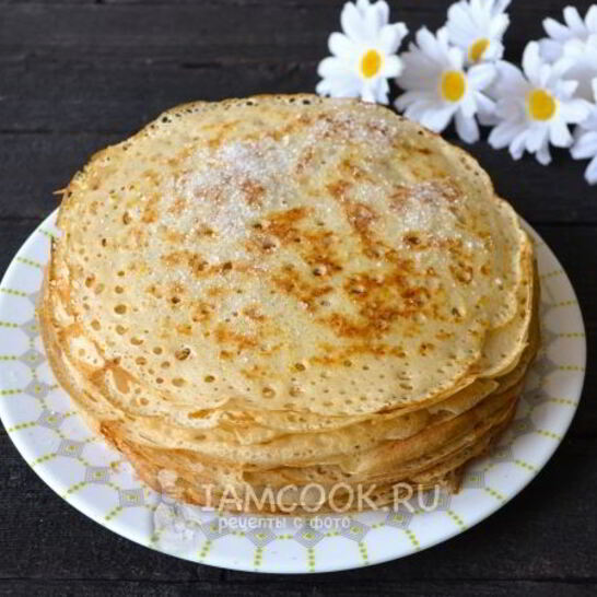 Рецепт блины на опаре