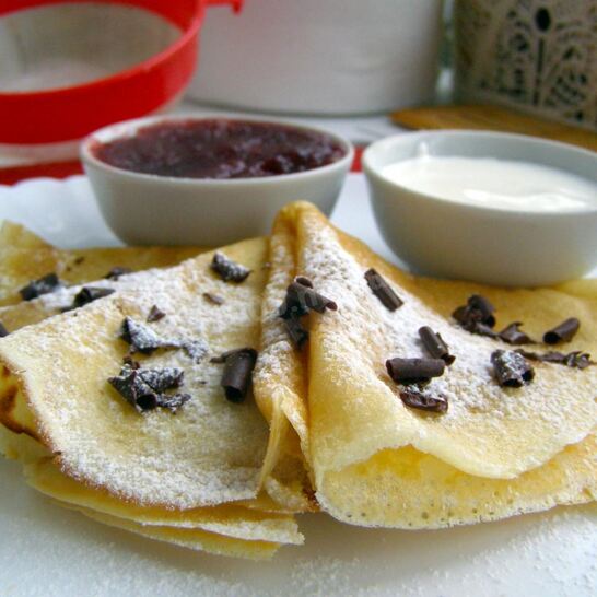 Рецепт блины на сухом молоке