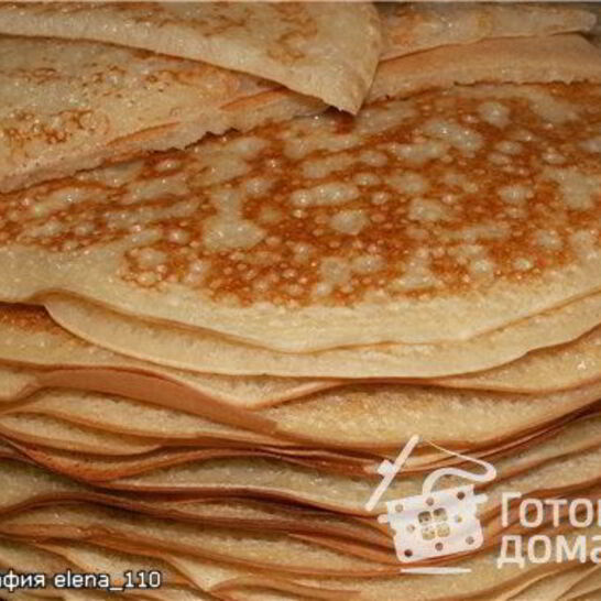 Рецепт блины на сыворотке