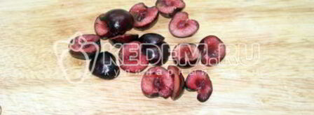 блины с фруктовой начинкой. Шаг 4