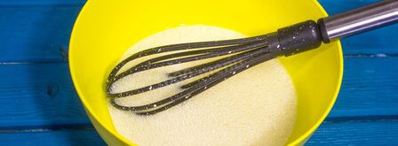 блины с картошкой и грибами на кипятке. Шаг 4