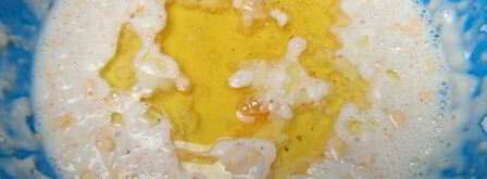 блины с крабовым припеком. Шаг 4