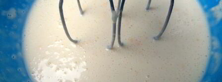 блины с крабовым припеком. Шаг 5