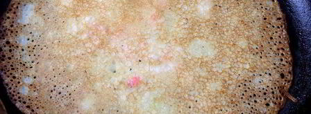 блины с крабовым припеком. Шаг 10