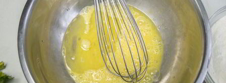 блины с курицей и рисом. Шаг 2