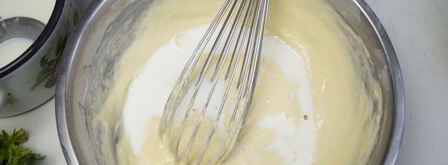 блины с курицей и рисом. Шаг 4