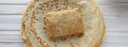 блины с мясом и грибами. Шаг 10