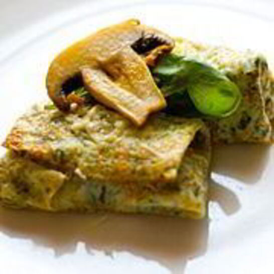 Рецепт блины с начинкой из шампиньонов