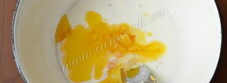 блины с припеком из яблок и моркови. Шаг 5