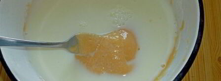 блины с творогом, обжаренные на сливочном масле. Шаг 5