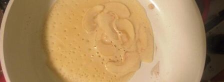 блины с яблоками. Шаг 3