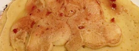 блины с яблоками. Шаг 5