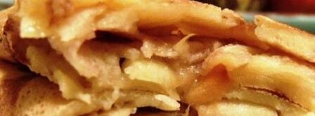 блины с яблоками. Шаг 8