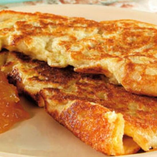 Рецепт блины яблочные