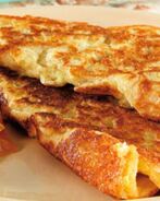 Блины яблочные