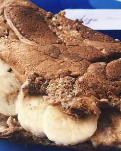 Блины с бананом