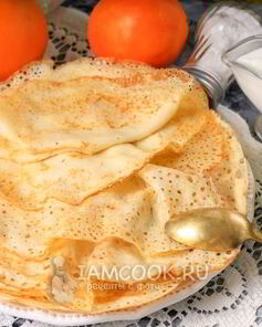 Блины с дырочками