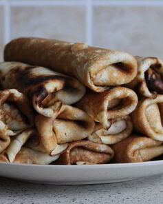 Блины с курицей