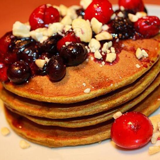 Рецепт диетические банановые панкейки