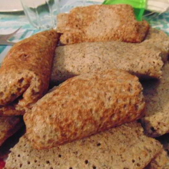 Рецепт гречневые блины с начинкой из цикория и фарша