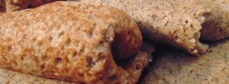 гречневые блины с начинкой из цикория и фарша. Шаг 6