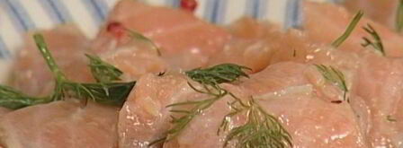 гречневые блины с семгой. Шаг 8