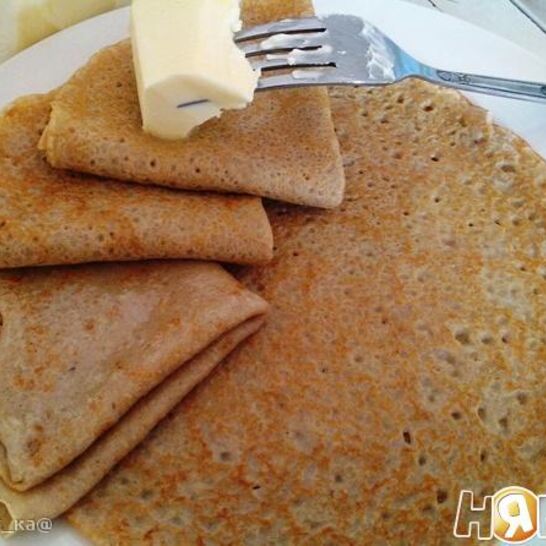 Рецепт гречневые бретонские блины