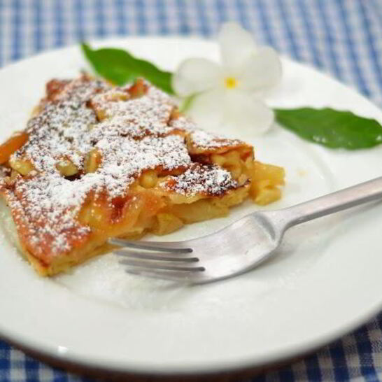 Рецепт немецкий яблочный панкейк