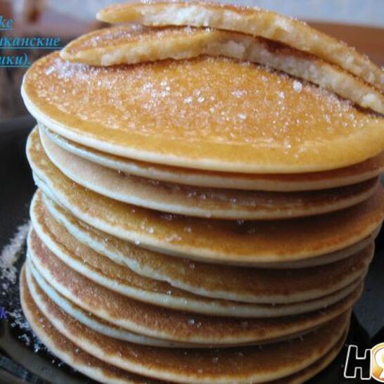 Рецепт панкейки — американские блинчики