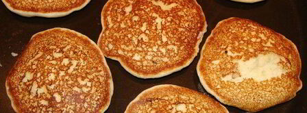 панкейки нежные на манке и белках. Шаг 6