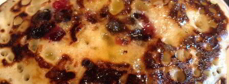 панкейки с черной смородиной. Шаг 5