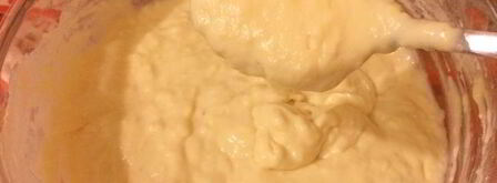 панкейки с нектаринами. Шаг 2