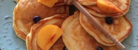 панкейки с нектаринами. Шаг 5