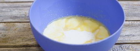 простые блины на кефире. Шаг 3