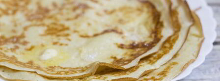 простые блины на кефире. Шаг 7