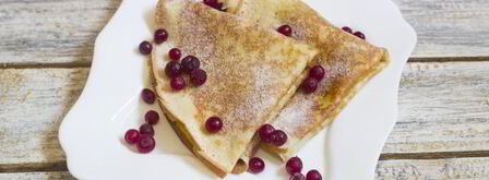 простые блины на кефире. Шаг 8