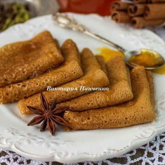 Рецепт пряничные блины