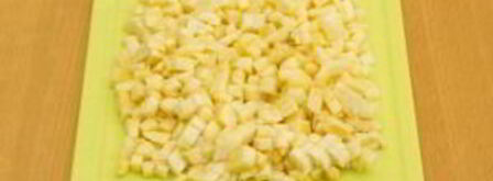 шоколадные блинчики с бананами и орехами. Шаг 12