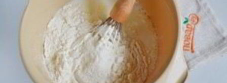 сырные блины с укропом. Шаг 3