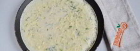 сырные блины с укропом. Шаг 6