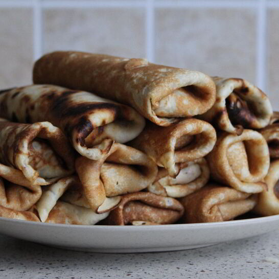 Рецепт сытные блинчики с начинкой