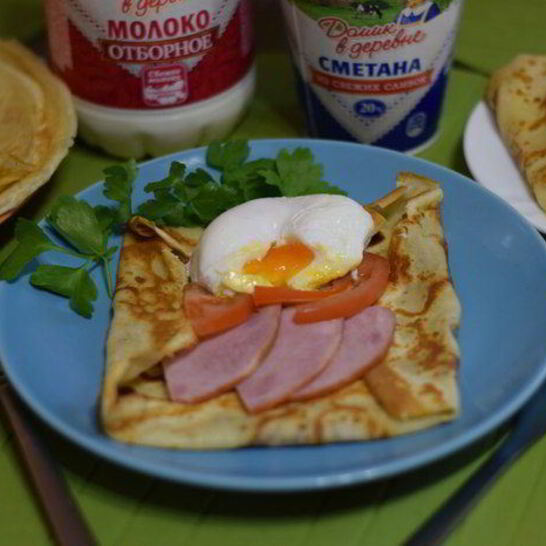 Рецепт сытные блины