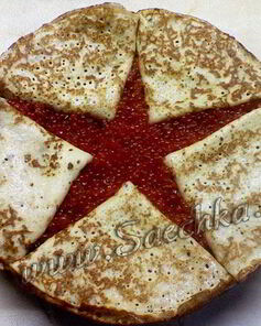 Тонкие блинчики с дырочками