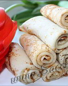 Тонкие блинчики